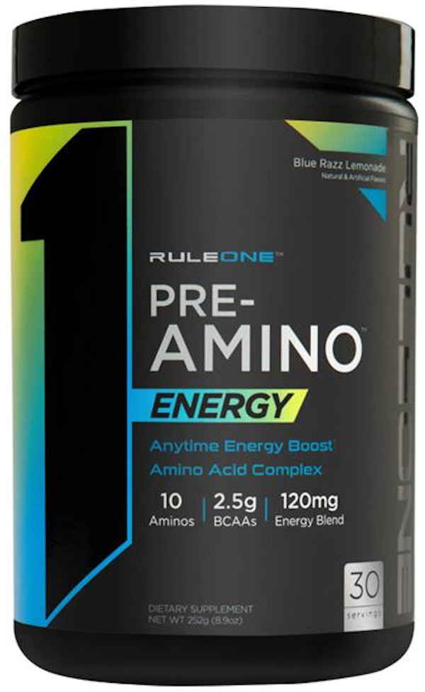 Rule One Energized Amino Acids + Energy 30 Servings|Lowcostvitamin.com