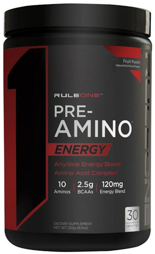 RuleOne Pre Amino Energy muscle 