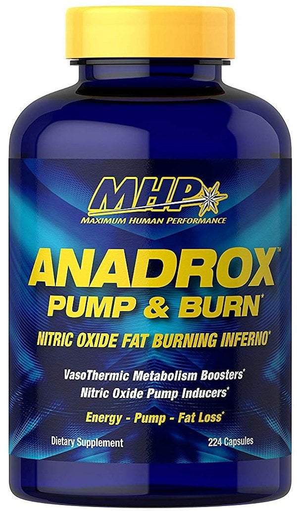 MHP Anadrox Pump & Burn 224 caps|Lowcostvitamin.com