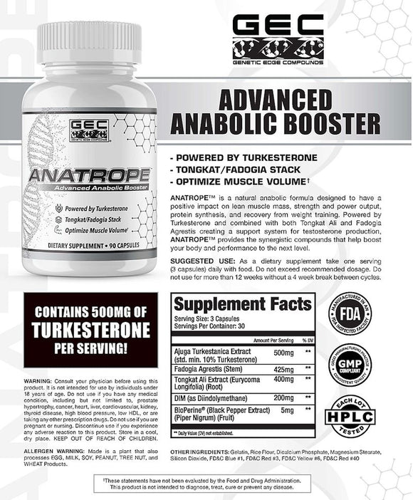 GEC Anatrope Test Booster|Lowcostvitamin.com|Test Booster