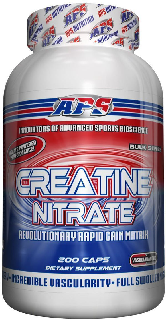 APS Nutrition Creatine Nitrate 200 Caps|Lowcostvitamin.com|Creatine
