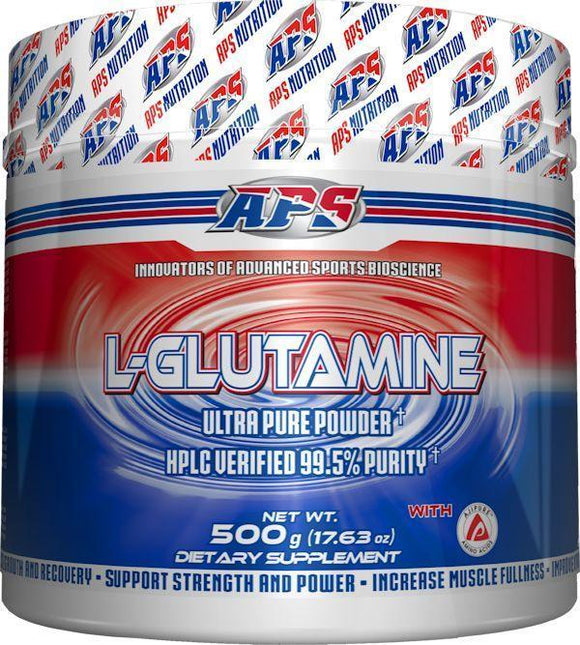 APS Nutrition L-Glutamine 500 gms|Lowcostvitamin.com|Glutamine