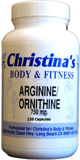 Body and Fitness L-Arginine & Ornithine 250 cap Buy 1 Get 1 FREE|Lowcostvitamin.com|Muscle Pumps