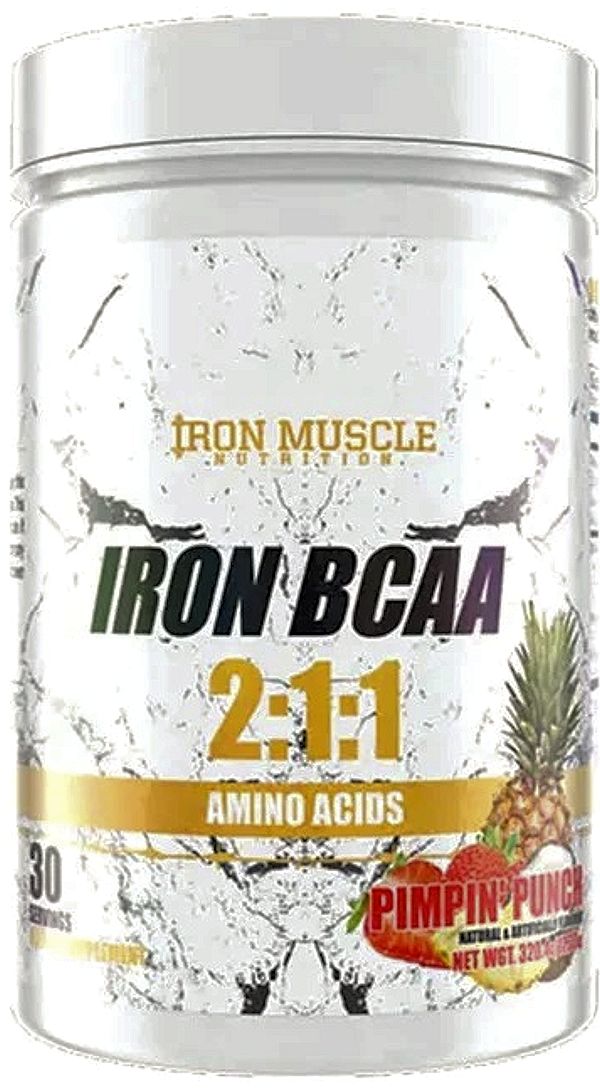 Iron Muscle BCAA delivers 7 grams of amino acids builder