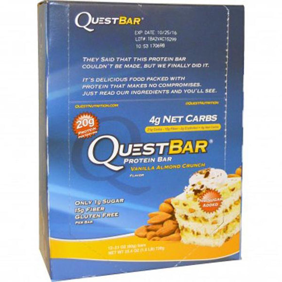 Quest Bars Quest 12 box|Lowcostvitamin.com|Bars