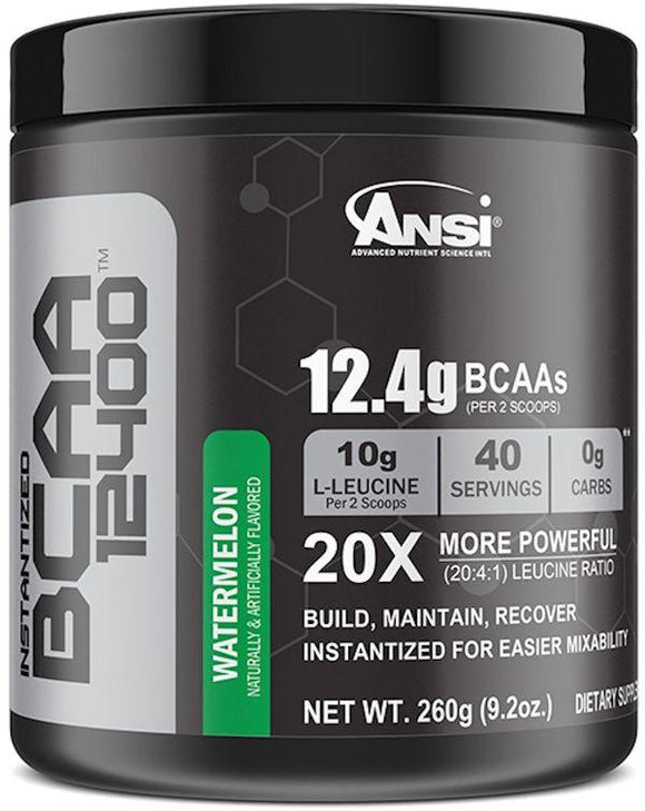 ANSI BCAA 12400 40 servings|Lowcostvitamin.com|BCAA