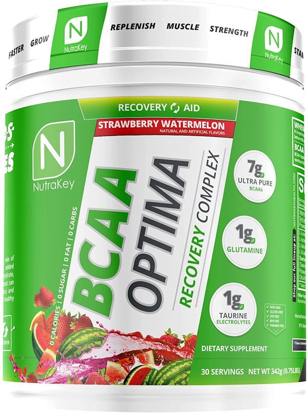 Nutrakey BCAA Optima 30 servings muscle recovery