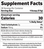 Finaflex Pure BCAA 2:1:1 label