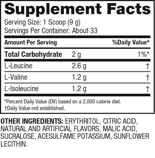 Dymatize BCAA cherry limeade Dymatize Nutrition BCAA Powder 300 gm