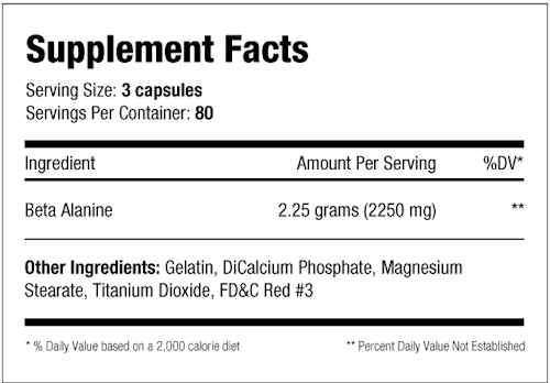 SNS Beta-Alanine Capsules|Lowcostvitamin.com