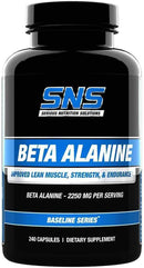 Serious Nutrition Solutions SNS Beta-Alanine 240 Caps|Lowcostvitamin.com|beta alanine