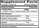 Betancourt Nutrition Carnitine Plus 60 servings|Lowcostvitamin.com|