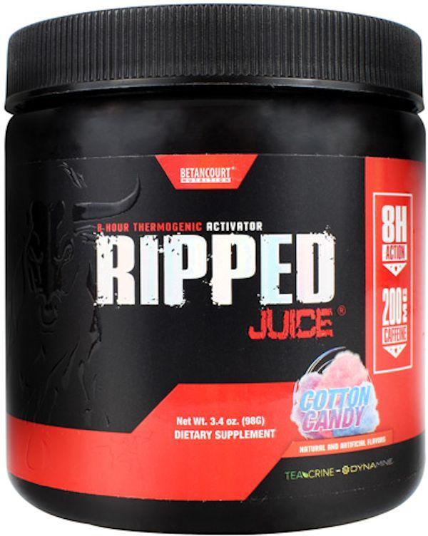 Betancourt Nutrition Carnitine Cotton Candy Betancourt Nutrition Ripped Juice Powder 30 servings