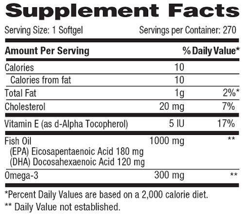Betancourt Nutrition Omega-3 EFA-Stack 270 softgels|Lowcostvitamin.com|