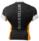 Better Bodies Tight Fit Tee Black / Orange|Lowcostvitamin.com|Men Clothing