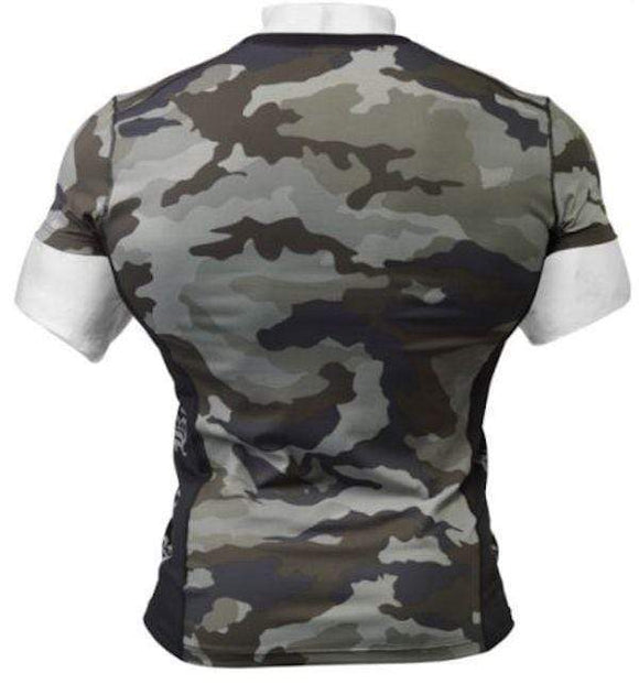 Better Bodies Tight Fit Tee Green Camoprint|Lowcostvitamin.com|Men Clothing