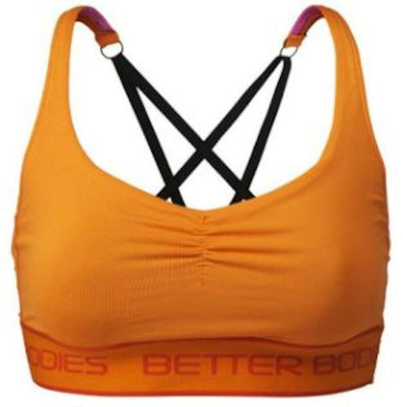 Better Bodies Athlete Short Top Bright Orange|Lowcostvitamin.com|Women's Clothing