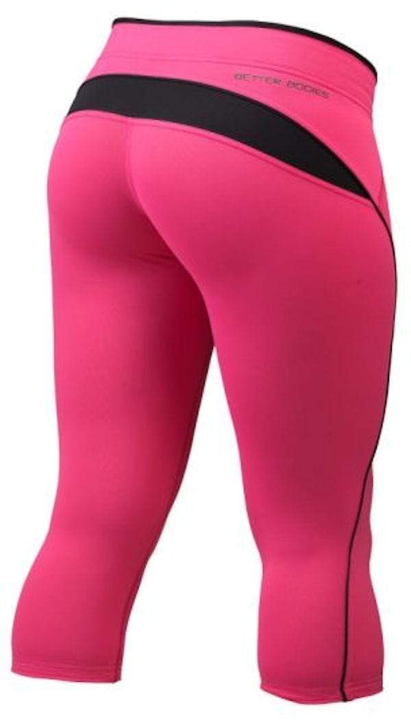 Better Bodies Shaped 3/4 Tights Hot Pink|Lowcostvitamin.com