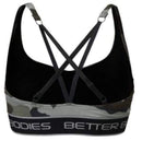 Better Bodies Athlete Short Top Green Camoprint|Lowcostvitamin.com|Women's Clothing