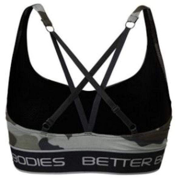 Better Bodies Athlete Short Top Green Camoprint|Lowcostvitamin.com|Women's Clothing