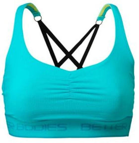 Better Bodies Athlete Short Top Aqua (Discontinue Limited Supply)|Lowcostvitamin.com|Women's Clothing