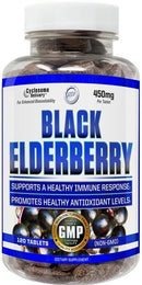 Hi-Tech Pharmaceuticals Black Elderberry 120 Tablets|Lowcostvitamin.com|Immune Health
