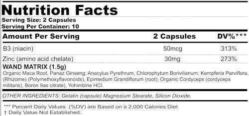 Black Magic Wand Libido Matrix Caps|Lowcostvitamin.com|Test Booster