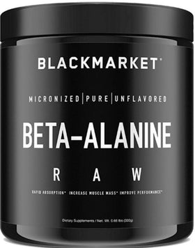 BlackMarket Labs Beta-Alanine Raw 60 servings|Lowcostvitamin.com|beta alanine
