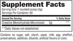 Black Market Labs Creatine BlackMarket Labs Creatine RAW 60 servings