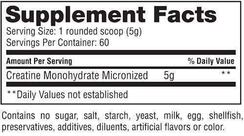 Black Market Labs Creatine BlackMarket Labs Creatine RAW 60 servings