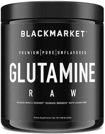 BlackMarket Labs L-Glutamine RAW 60 servings