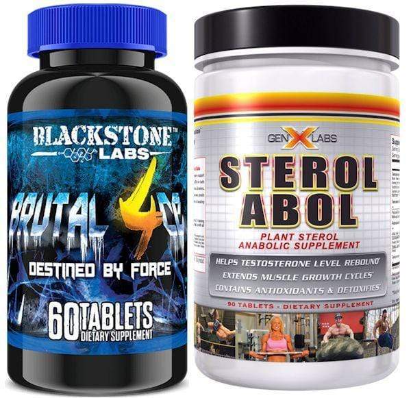 Blackstone Labs Andro Blackstone Labs Brutal 4ce and GenXLabs SterolABOL Stack