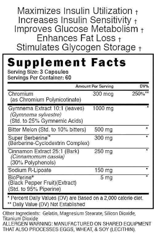 Blackstone Labs Glycolog Sugar Blocker|Lowcostvitamin.com