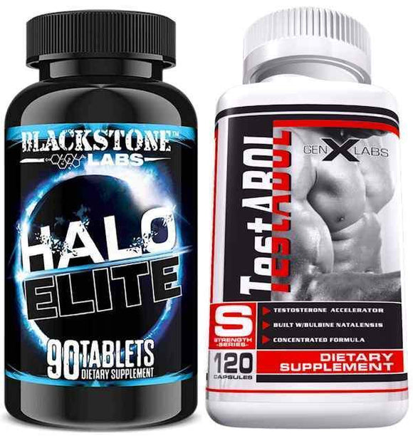 Blackstone Labs Halo Elite FREE GenXLabs Test-abol|Lowcostvitamin.com|Test Booster