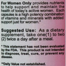 Body and Fitness For Women Only 240 Capsules|Lowcostvitamin.com|Multi Vitamin