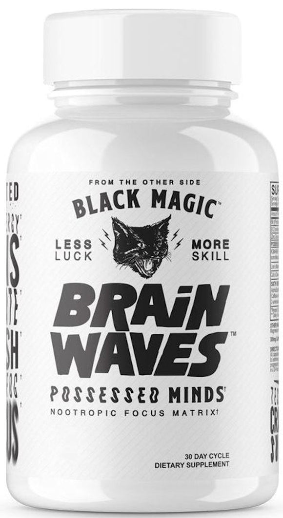 Black Magic Brain Waves Focus and Energy 120 Capsules|Lowcostvitamin.com|Focus