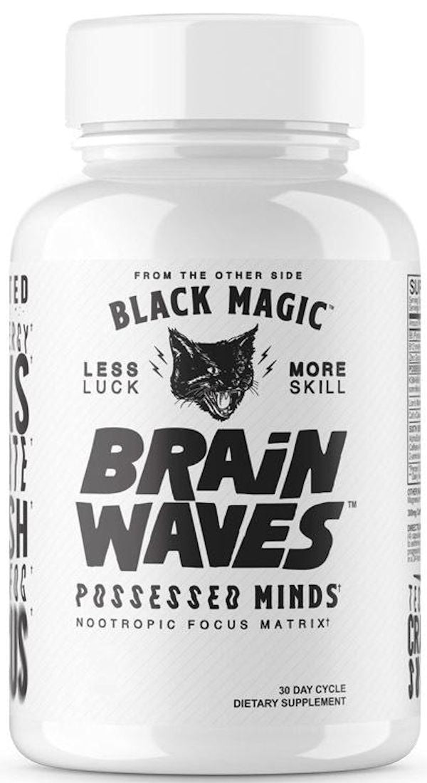 Black Magic Supps Brain Waves Focus and Energy 120 Capsules|Lowcostvitamin.com