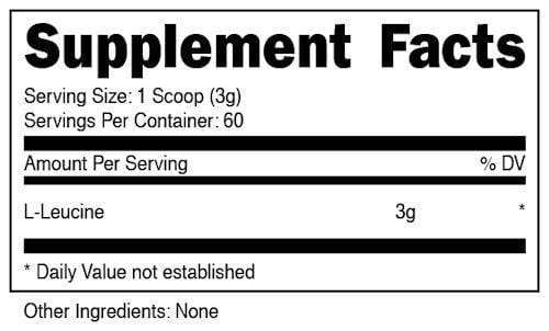 DAS Labs Bucked Up L-Leucine Vegan|Lowcostvitamin.com|L-Leucine