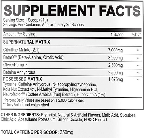 Black Magic BZRK High Potency Pre-Workout|Lowcostvitamin.com|Citrulline