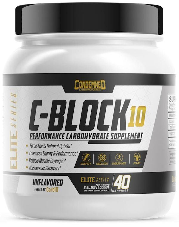 Condemned Labz C-Block 10 Muscle Preformance|Lowcostvitamin.com