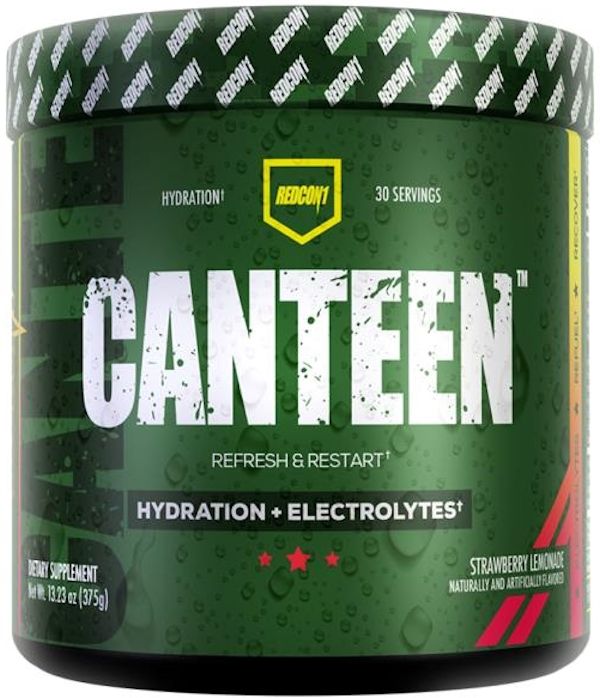 Redcon1 Canteen Pre-Workout Electrolytes- Hydration 30 Servings|Lowcostvitamin.com