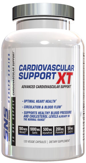 Serious Nutrition Solutions SNS Cardiovascular Support XT 120 V-Capsules|Lowcostvitamin.com|Heart Health