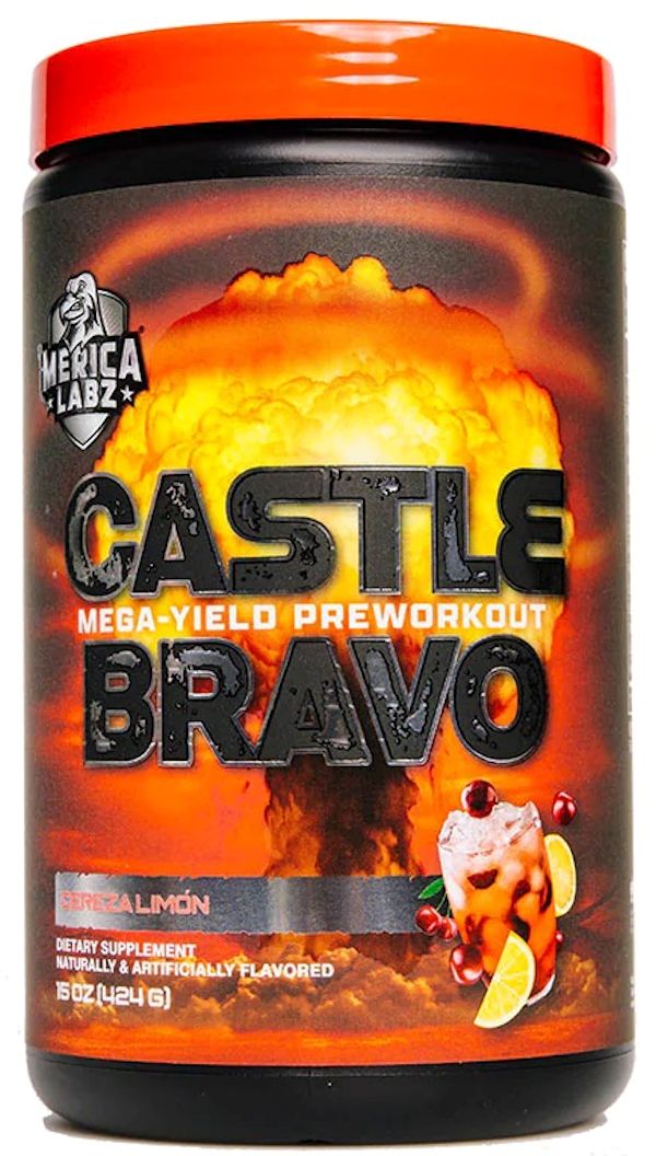 Merica Labz Castle Bravo pre-workoutLowcostvitamin.com