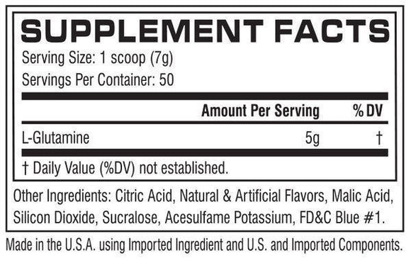 Cellucor COR-Performance Glutamine 50 servings|Lowcostvitamin.com|Glutamine