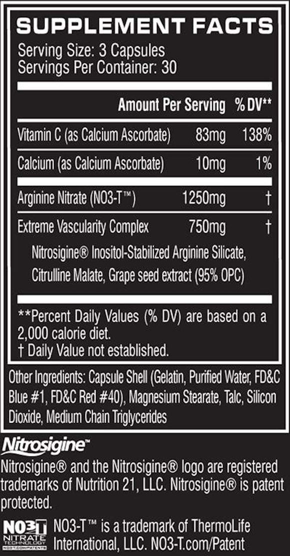 Cellucor NO3 Chrome 90 Caps|Lowcostvitamin.com|Muscle Pumps