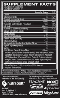 Cellucor Muscle Pumps STRAWBERRY WATERMELON Cellucor C4 Ultimate 40 serving
