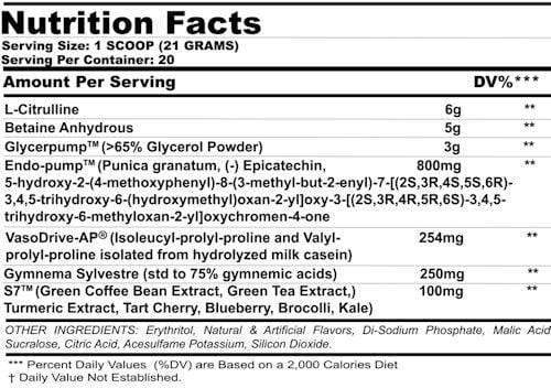 Chemix King of Pumps Non-Stim Pre-Workout|Lowcostvitamin.com|Citrulline