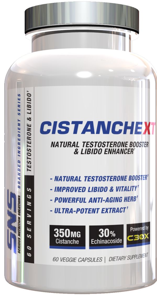 SNS Cistanche XT Serious Nutrition Solutions test booster