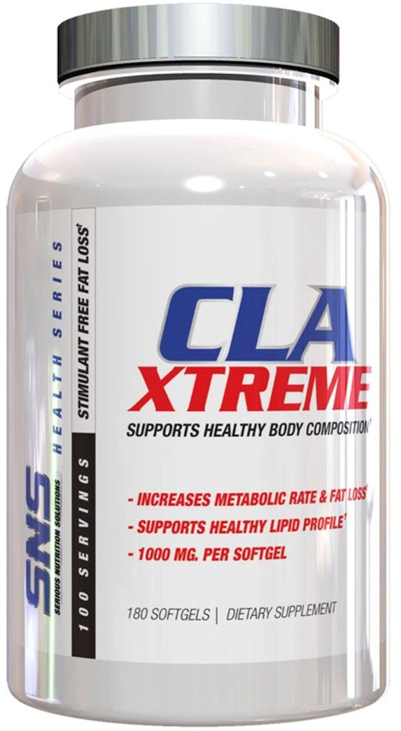 Serious Nutrition Solutions SNS CLA Xtreme 180 Softgels|Lowcostvitamin.com|CLA