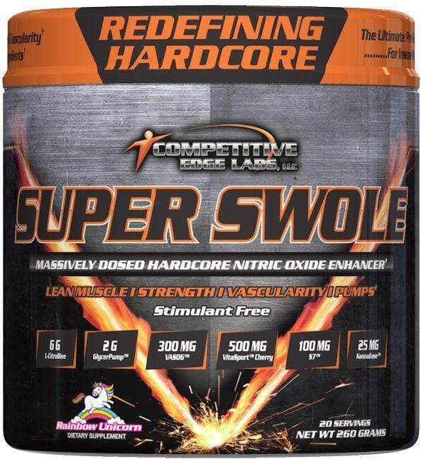 Competitive Edge Labs Super Swole Stim-Free Pre-Workout|Lowcostvitamin.com